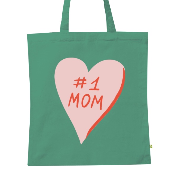 BIO plátěná taška s potiskem Den matek 