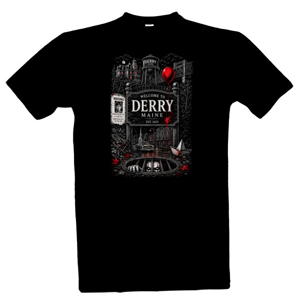 Tričko s potiskem Derry