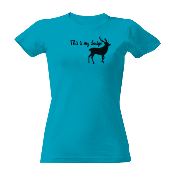 Tričko s potiskem This is my design