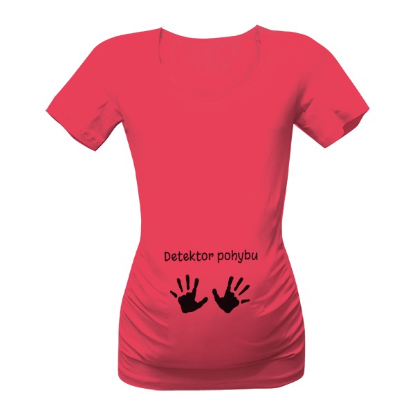 Tričko s potiskem Detektor pohybu