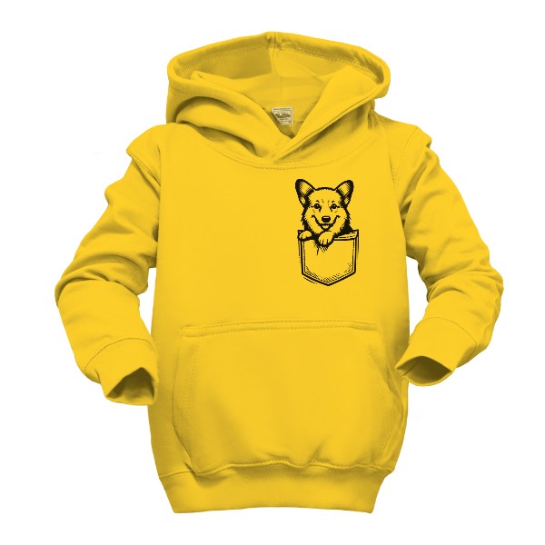 Dětská mikina Corgi Pocket