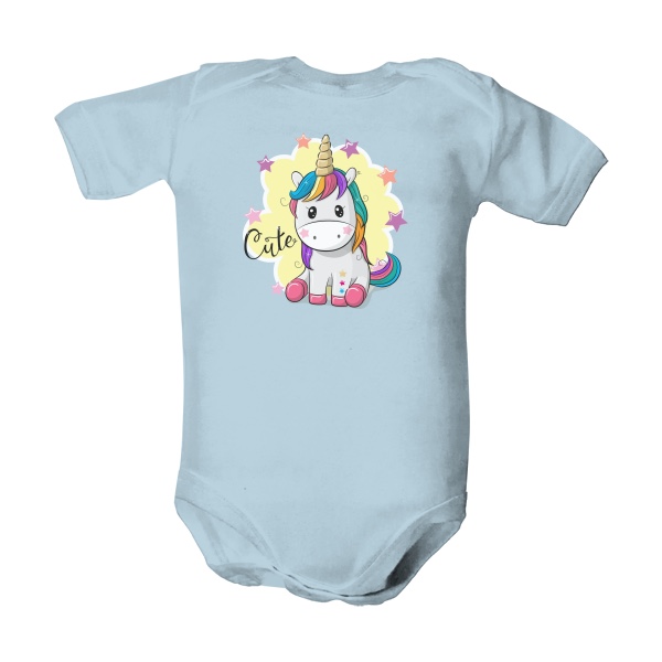 Dětské body  s potiskem Dětské dupačky poník