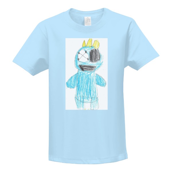 Tričko s potiskem Dětské triko Imperial BLUE RAINBOW ROBLOX