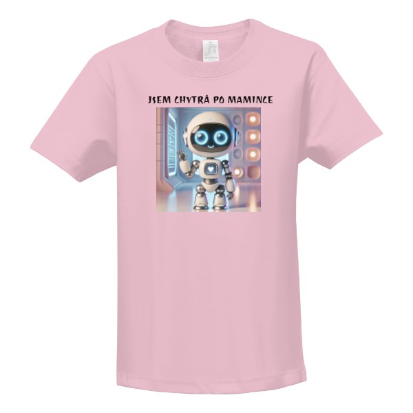 Tričko s potiskem Dětské triko Imperial JSEM CHYTRÁ PO MAMINCE