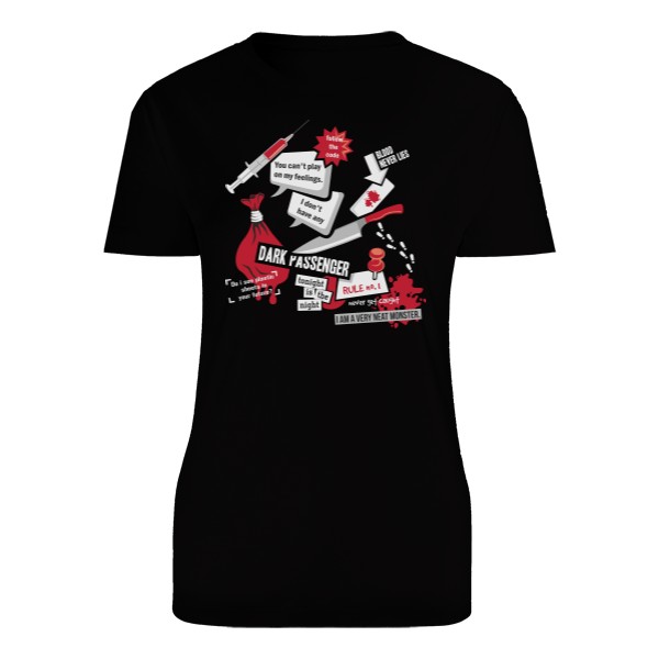 Tričko s potiskem Dexter All Lady