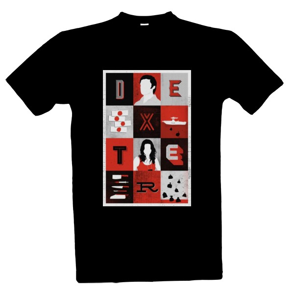 Tričko s potiskem Dexter serial o seriovem vrahovi