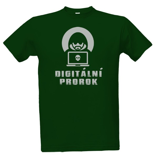Tričko s potiskem Digitální prorok
