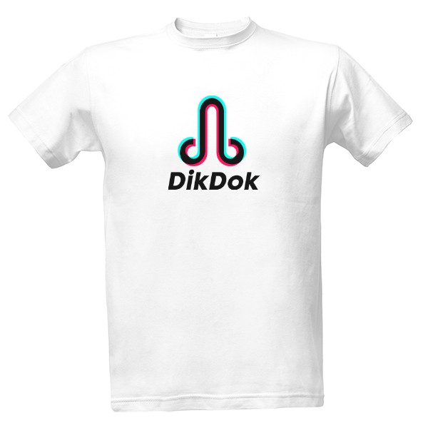 Tričko s potiskem Dikdok