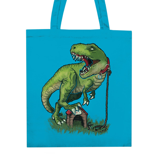 Taška z bio bavlny s potiskem Dinosauří mazlíček
