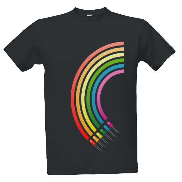 Tričko s potlačou diody