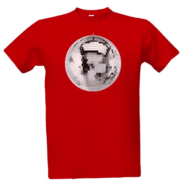 Tričko s potiskem Disco koule