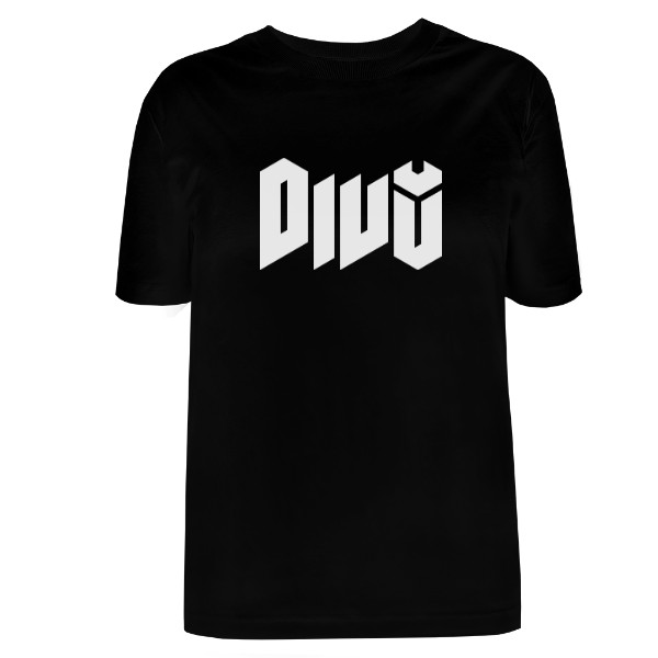 Tričko s potiskem Divŭ Basic – Děvečka (Oversized)