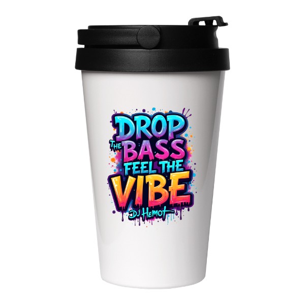 Cestovný nerezový hrnček s potlačou Nový produkt