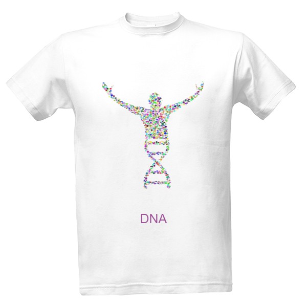 Tričko s potiskem DNA