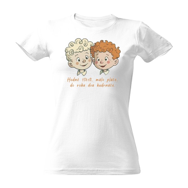 T-shirt Do roka dva kudrnáče