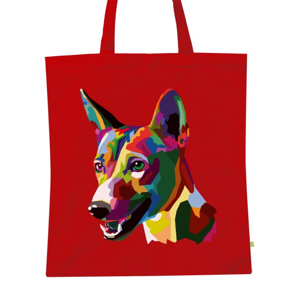 BIO Shopping Bag s potiskem Dog geometry