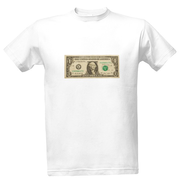 Tričko s potiskem Dollar