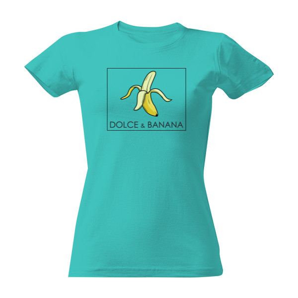Tričko s potiskem Dolce and banana