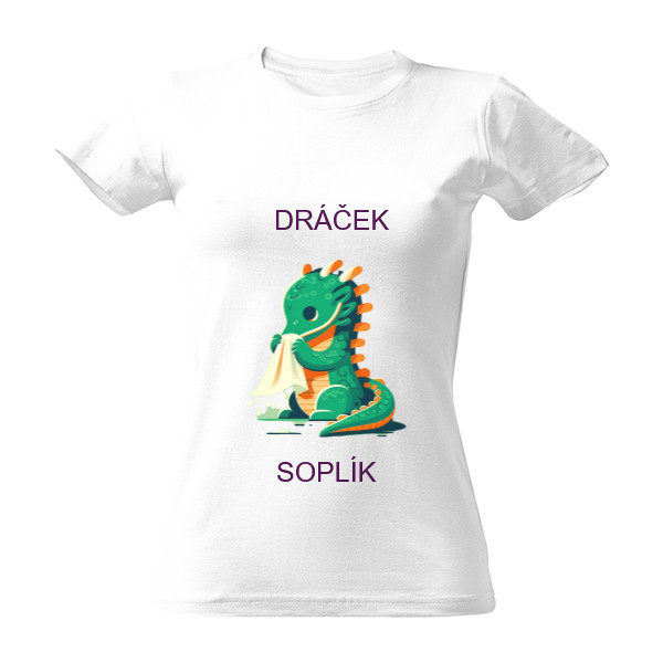 Tričko s potiskem Dráček Soplík