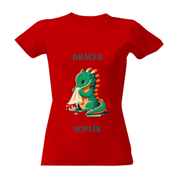 Tričko s potiskem Dráček Soplík