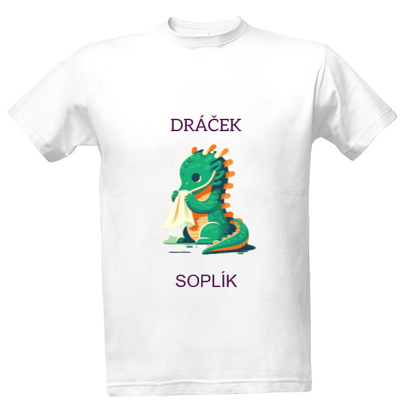 Tričko s potiskem Dráček Soplík