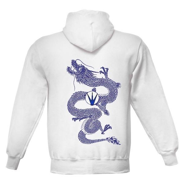 Pánská mikina s kapucí Just Hoods s potiskem Dragon Hawks