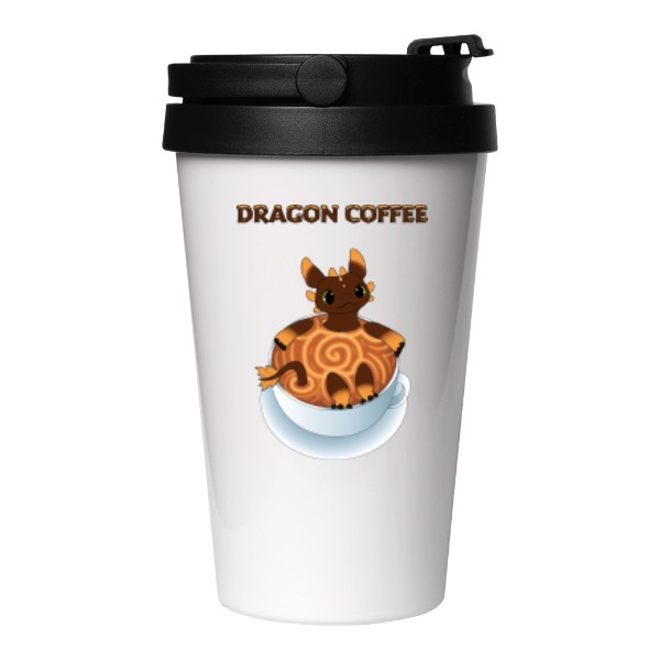 DRAGON COFFEE - Nerezový hrnek