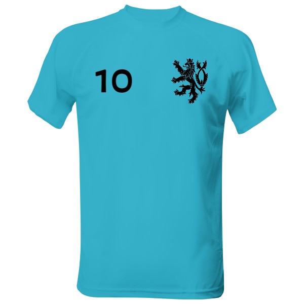 Pánské funkční tričko s potiskem Dres se lvem a číslem