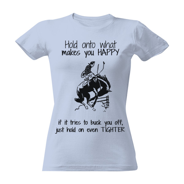 Tričko s potiskem Drž se