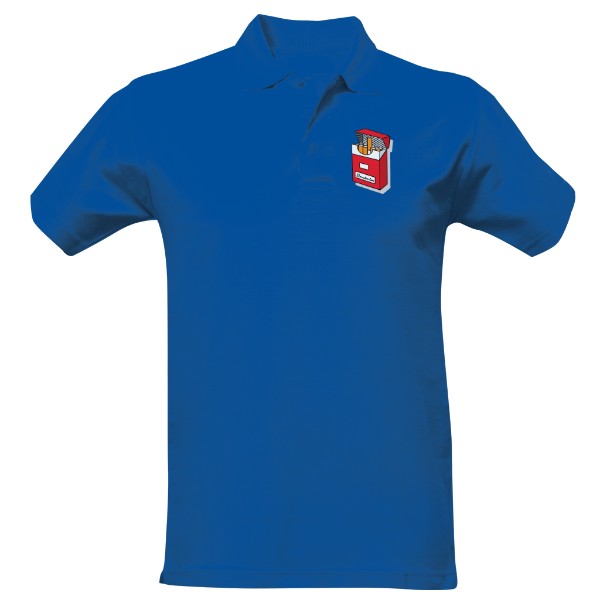 Pánská polokošile Cotton s potiskem Duchcim