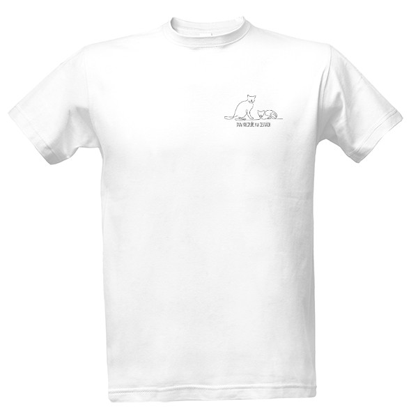 Tričko s potiskem Dva kocouři na cestách