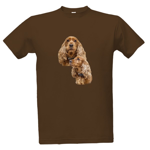 Tričko s potiskem Anglický kokršpaněl 
