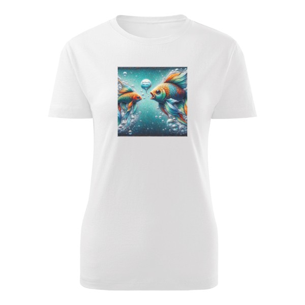 Tričko s potiskem Ryby