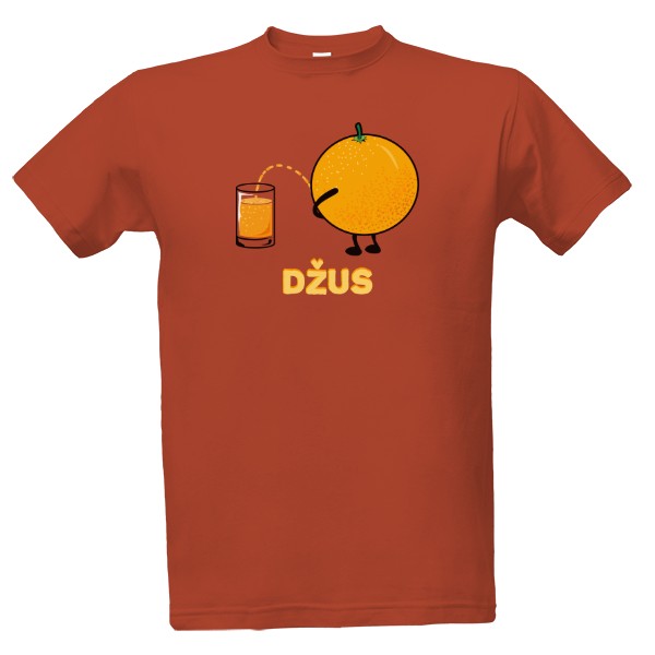Tričko s potiskem Džus