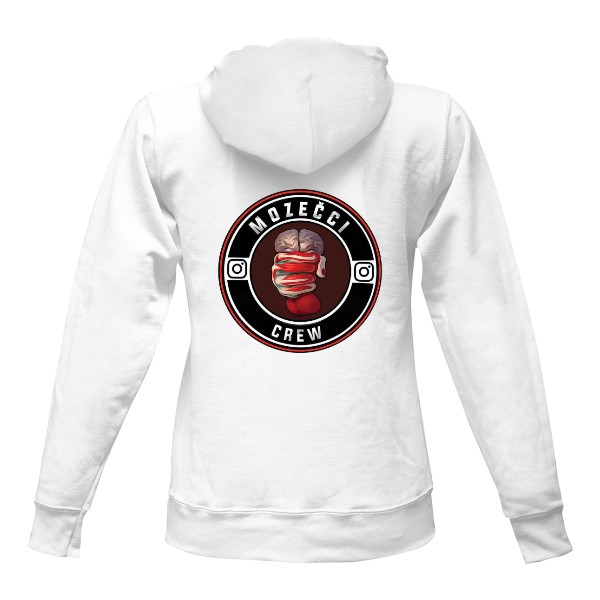 Mozečci Crew Mikina Dámská Bílá