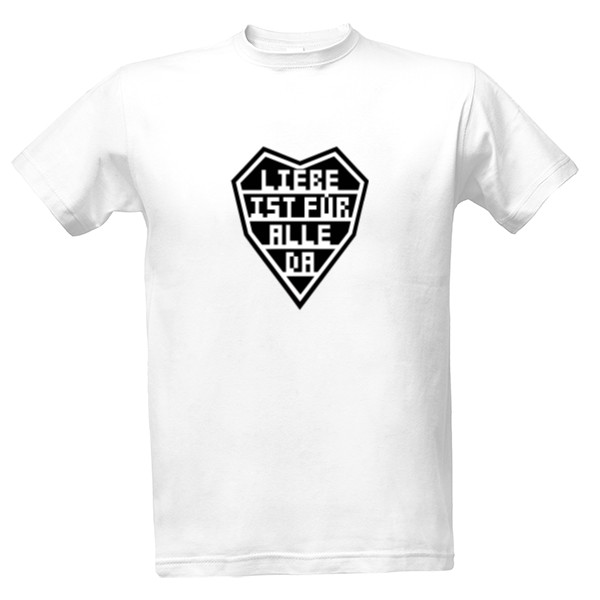 Tričko s potlačou LIFAD bílé 2