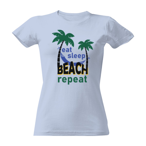 Eat, sleep, beach, repeat