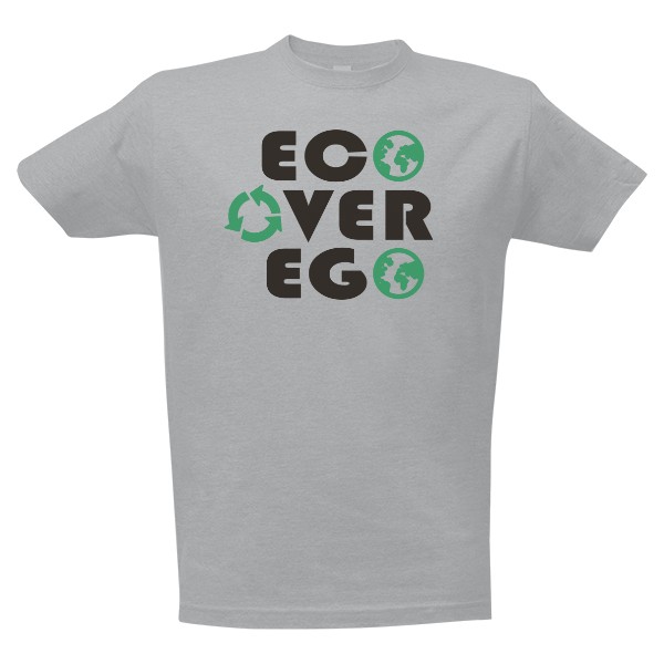Tričko s potiskem Eco over ego