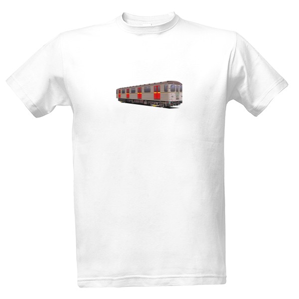 Tričko s potiskem Metro Ečs