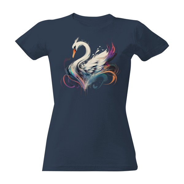 T-shirt Elegant swan