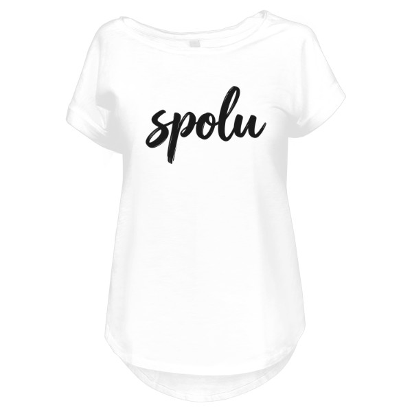 Tričko s potiskem Elegantní nápis spolu