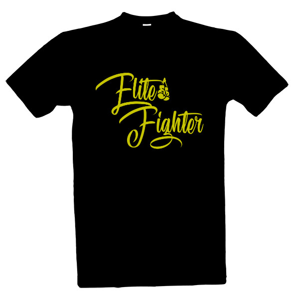 Tričko s potiskem Elite fighter