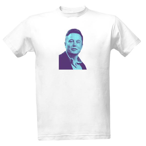 Tričko s potiskem Elon Musk