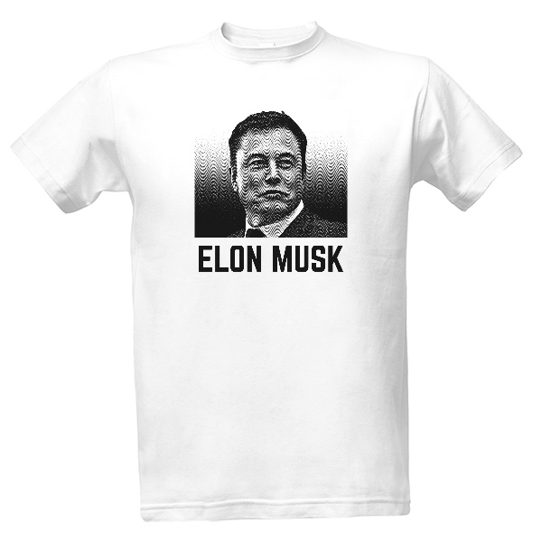Elon Musk tričko - Tesla, Twitter, SpaceX