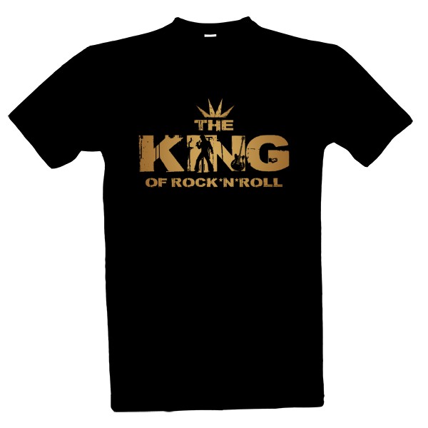 T-shirt Elvis - king of rock'n'roll verse 2