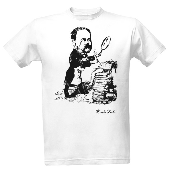 Tričko s potiskem Émile Zola
