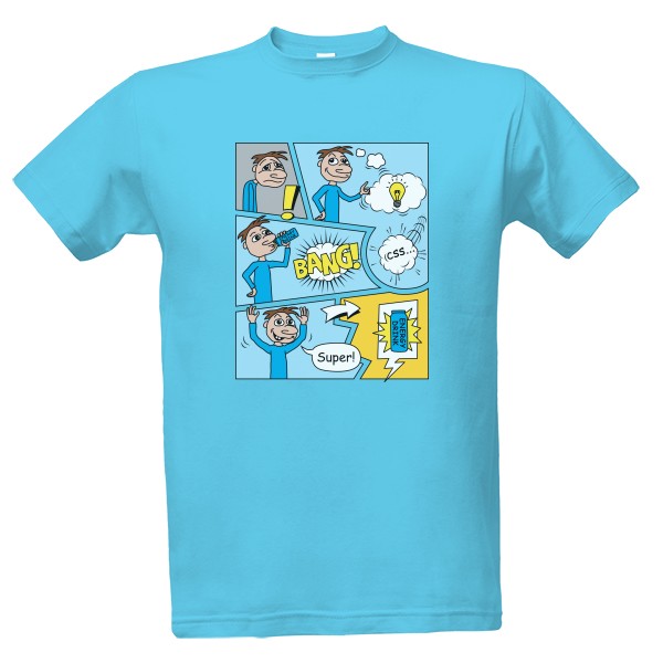 Tričko s potiskem Energy drink