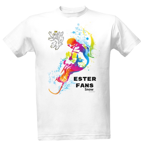 Tričko s potiskem ESTER Mashalesi Art Design