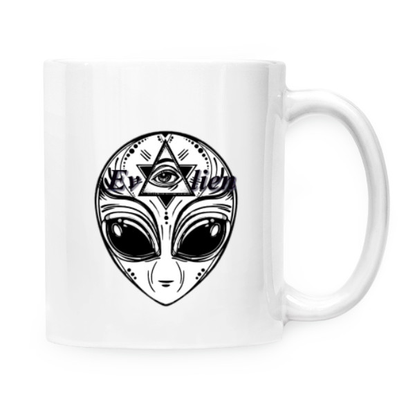 Hrnek malý bílý s potiskem EvAlien - hrnek