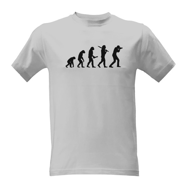 Tričko s potiskem Evoluce 